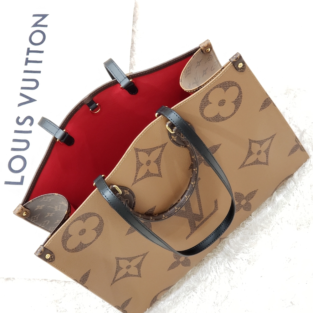 🌸Auth Louis Vuitton Onthego Tote,Giant Monogram
